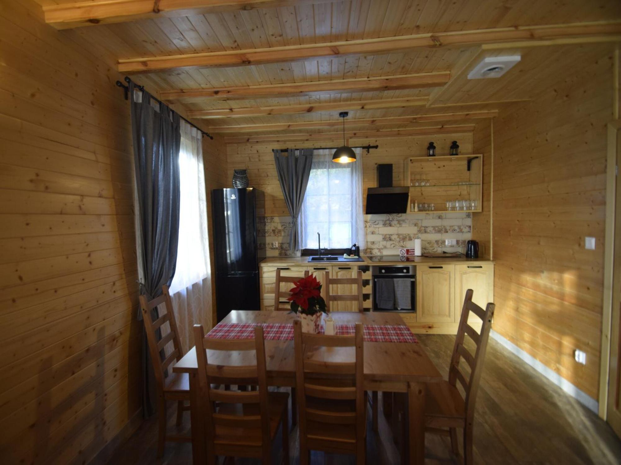 Wooden Holiday Home In Skrzynia With Terrace Osiek  Kültér fotó