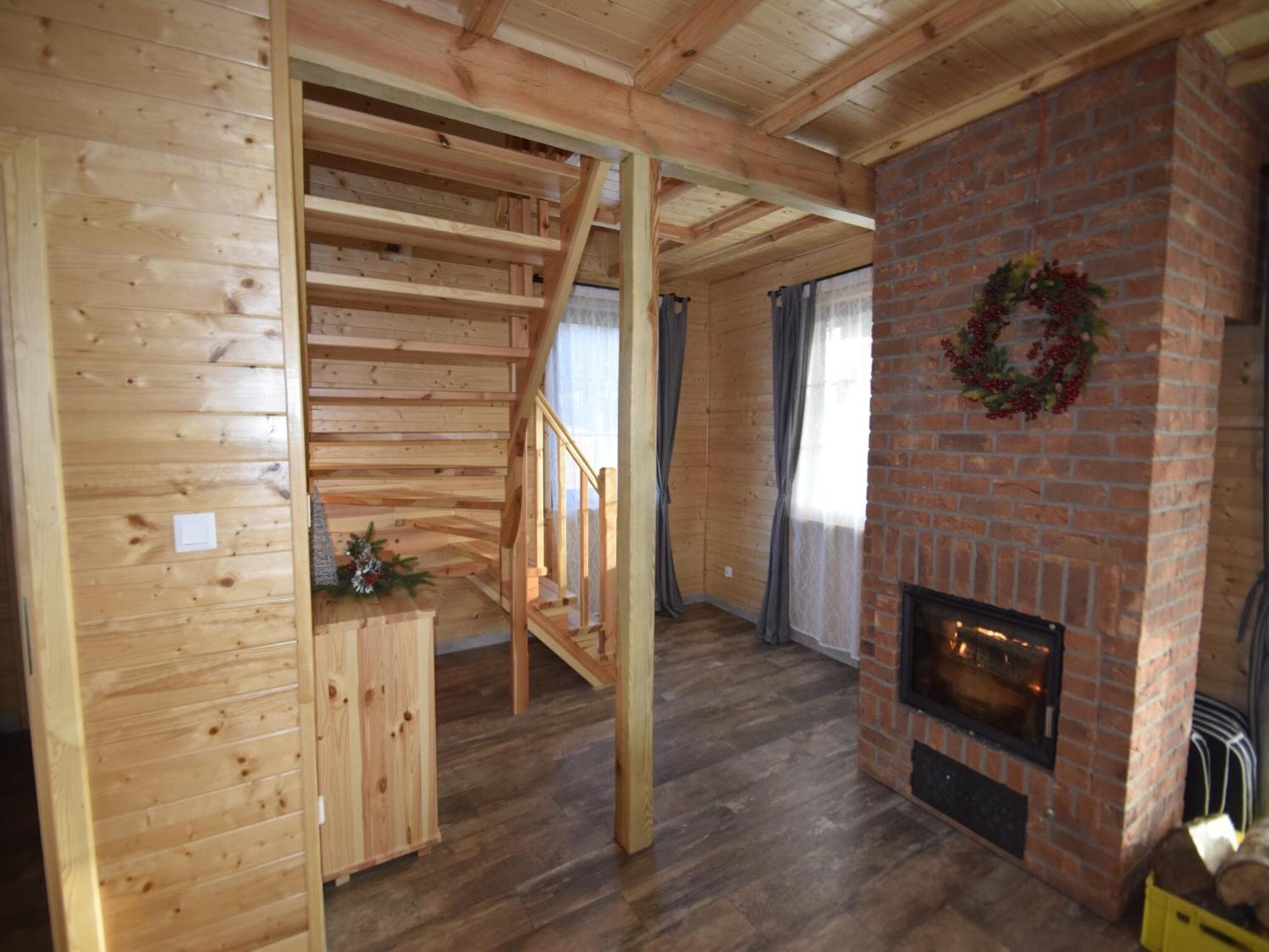 Wooden Holiday Home In Skrzynia With Terrace Osiek  Kültér fotó