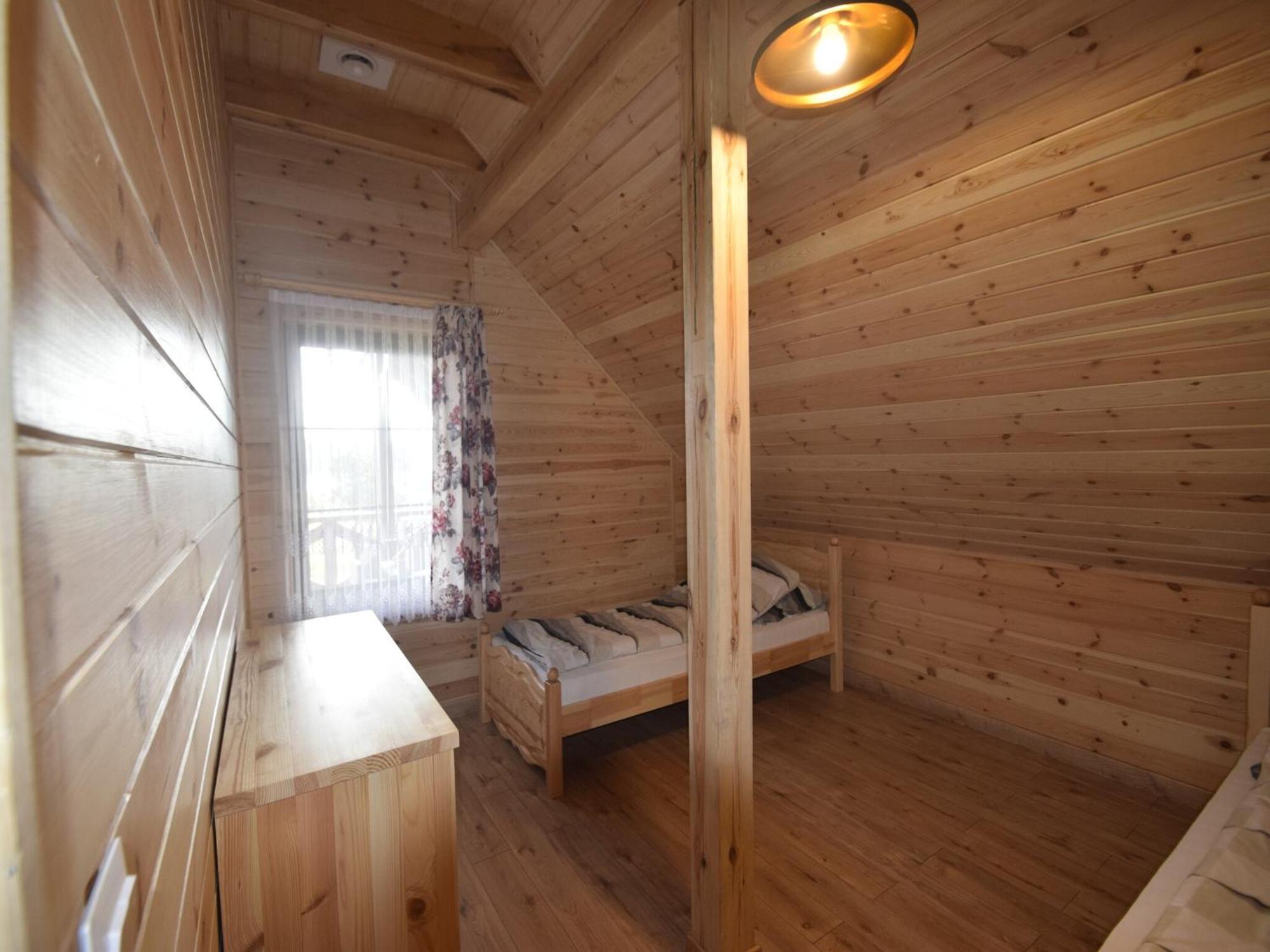 Wooden Holiday Home In Skrzynia With Terrace Osiek  Kültér fotó
