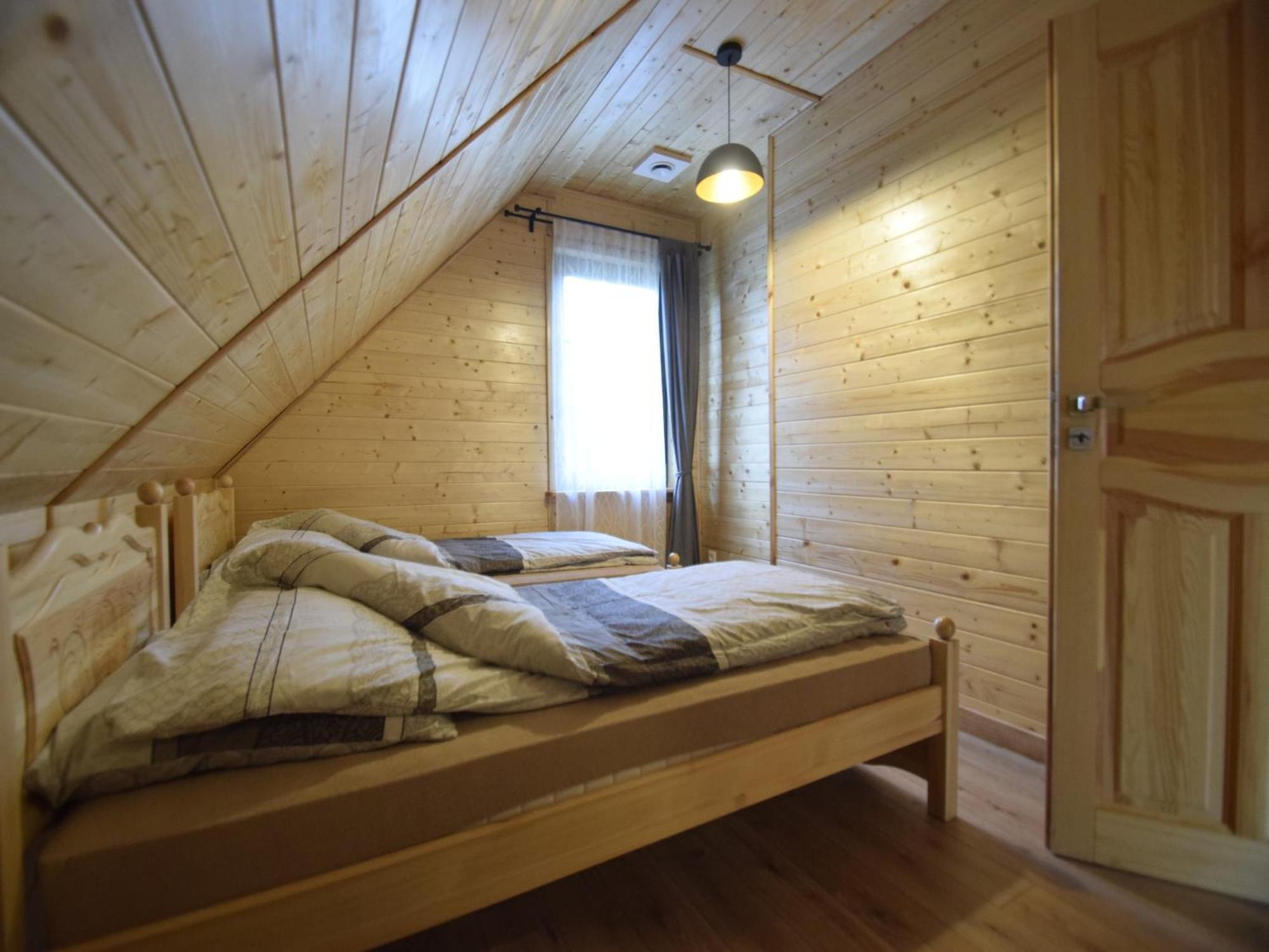 Wooden Holiday Home In Skrzynia With Terrace Osiek  Kültér fotó